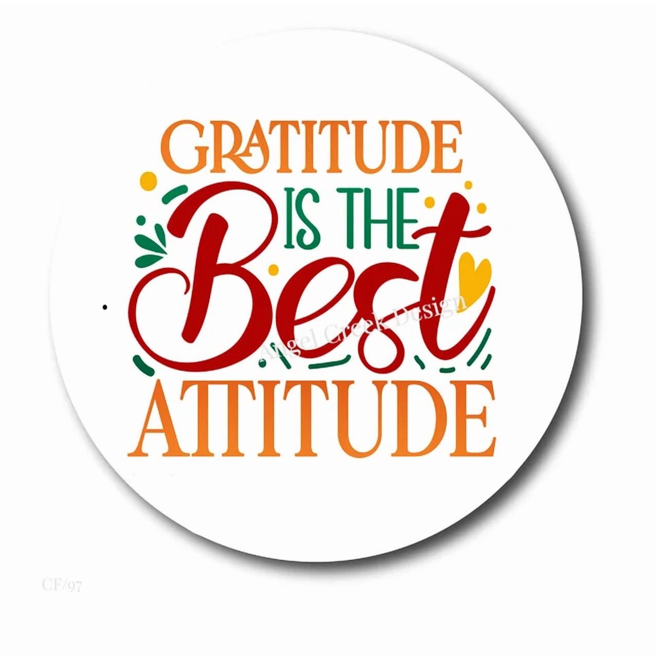DOPASTICKER Gratitude Is The Best Attitude Scrapbook Stickers Phone ...