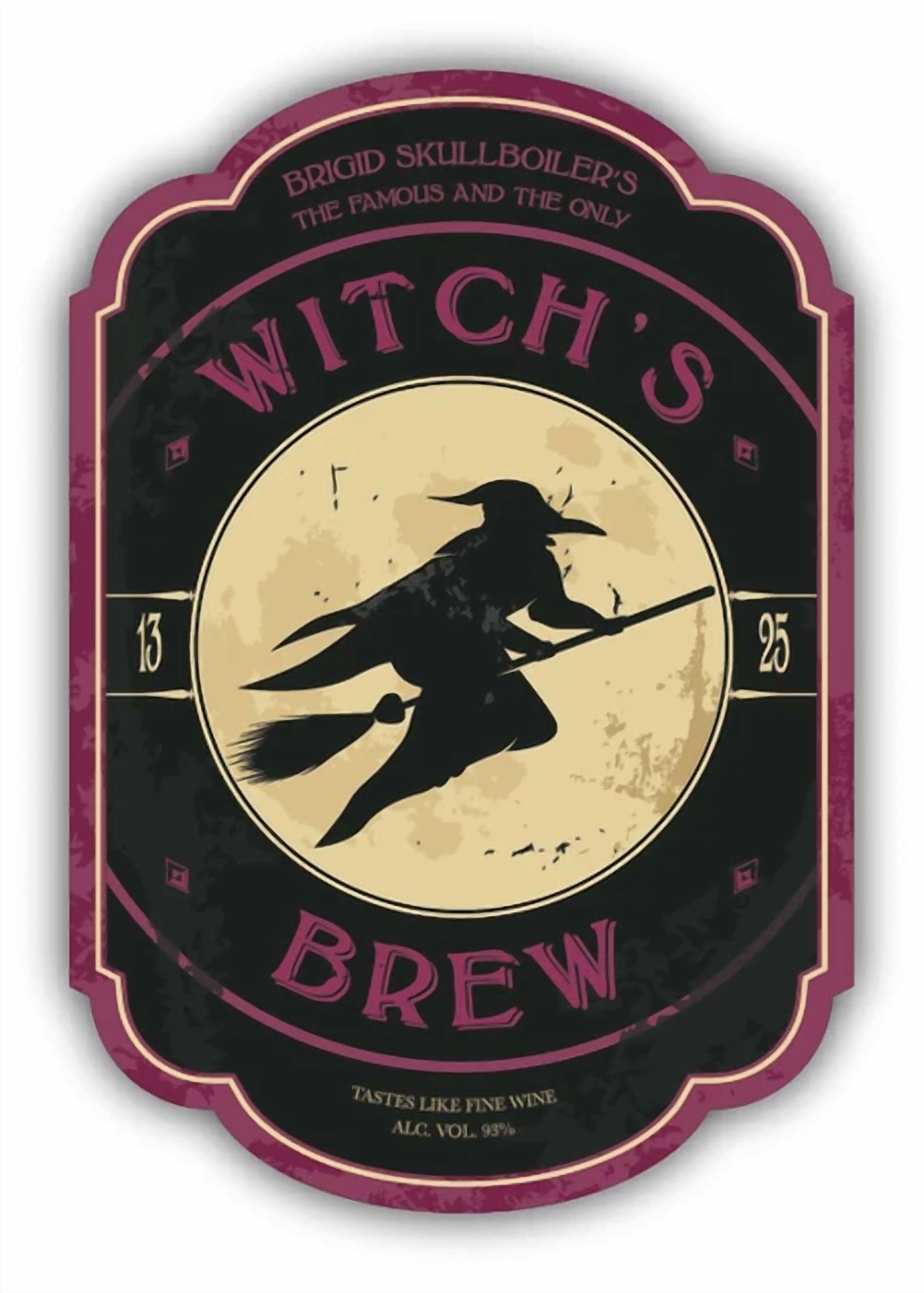 Hal Sticker DOPASTICKER Hal.Low.Een Potion Witc.H Brew Vintage Car Sticker Phone ...