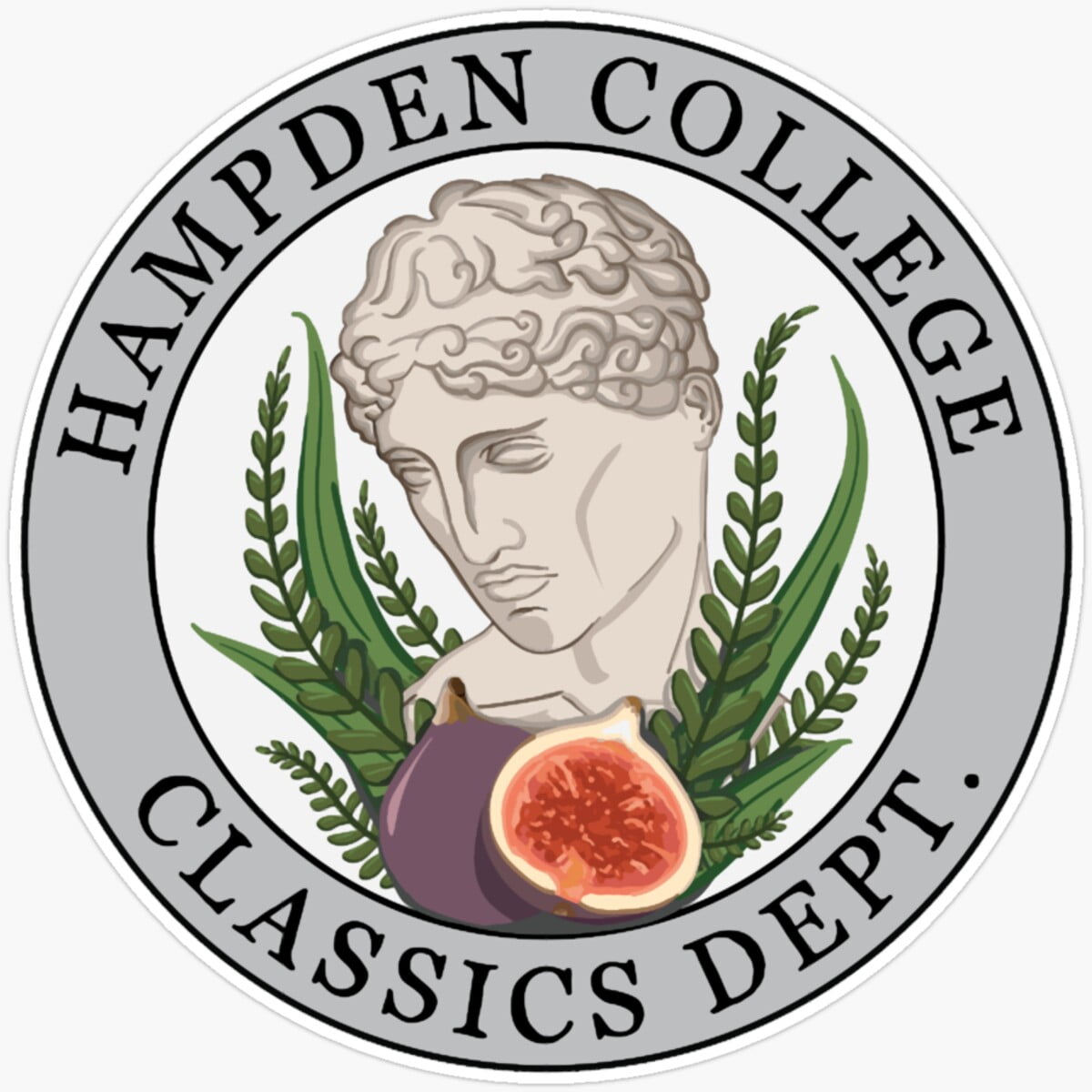 DOPASTICKER Hampden College Dept. Sticker Decorative Laptop, Phone ...