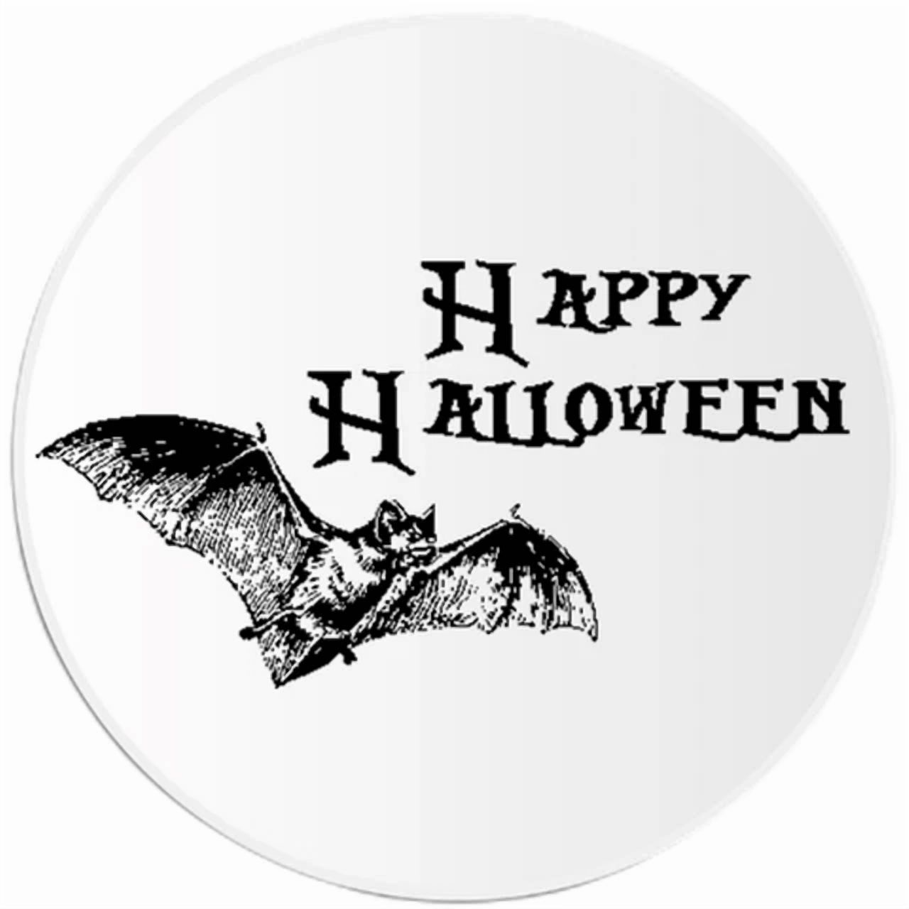Hal Sticker DOPASTICKER Happy Hal.Low.Een Bat Sticker Phone Decal Water Bottle ...
