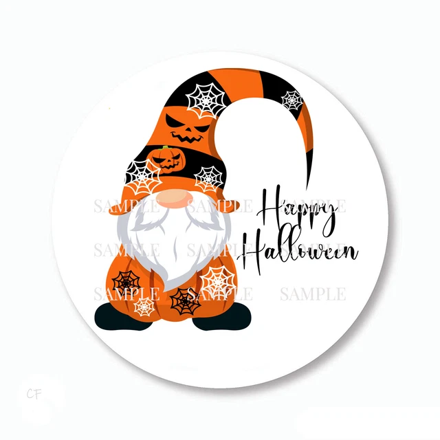 Hal Sticker DOPASTICKER Happy Hal.Low.Een Gnome Scrapbook Stickers Celestial Phone ...