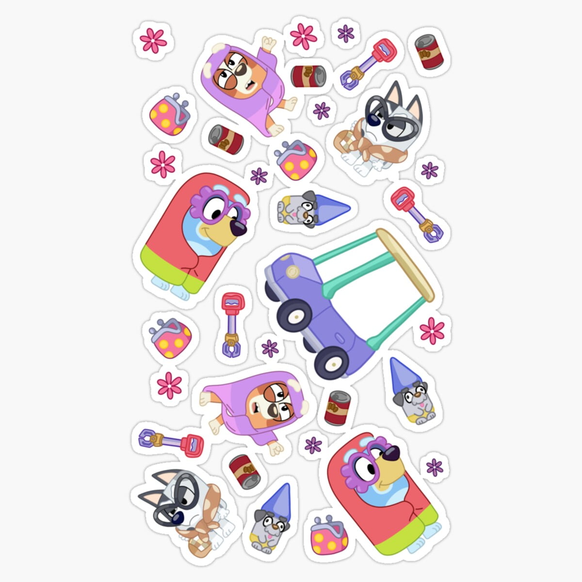 DOPASTICKER Here Come The Grannies 2.0 Sticker, Phone Sticker Car ...
