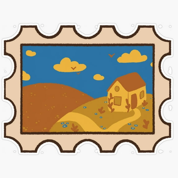 DOPASTICKER House On The Hill Sticker, Phone Sticker, Latop Sticker ...