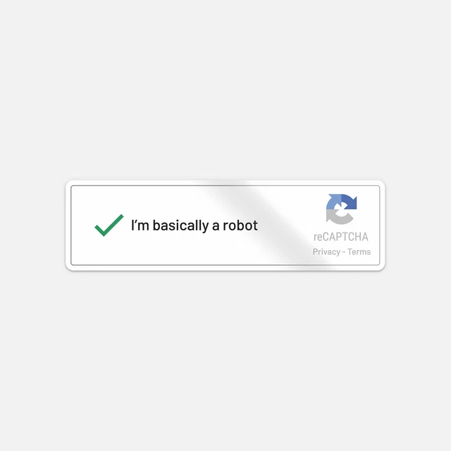 DOPASTICKER I Am Basically A Robot Sticker Decal Phone Decal Water ...