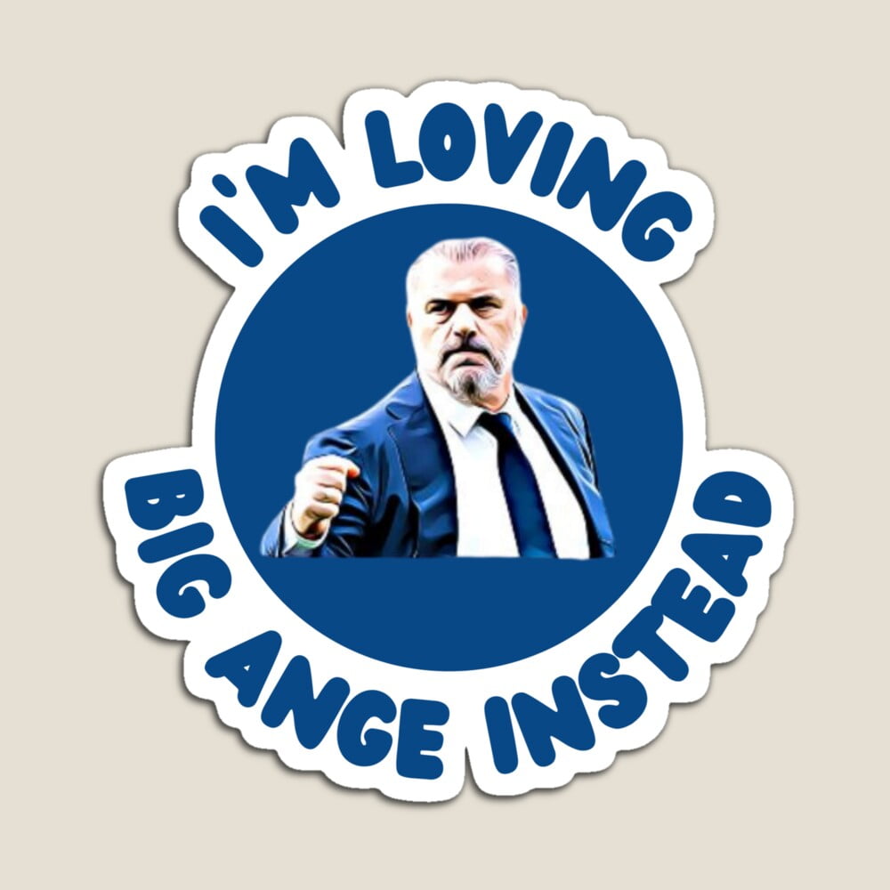 DOPASTICKER I'M Loving Big Ange In Stead Spurs Sticker Hot Trending ...