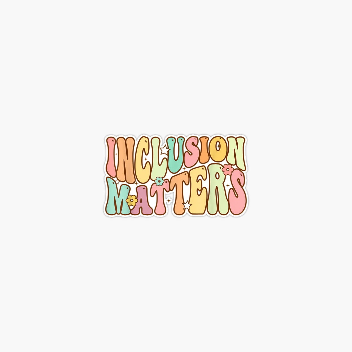 DOPASTICKER Inclusion Matters Special Education Autism Awareness ...