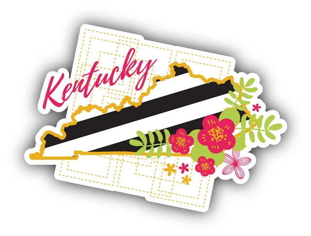 DOPASTICKER Kentucky Usa State - DOPASTICKER Kentucky Usa State Map Floral Sticker Car Phone Decal Water Bottle Stickers Cars Stickers Water Bottle Stickers For Kids B411c71e 5b53 4a94 Bb54 8e56330922f4.7352965ecd5f6926aa54f7f7f195ac06.webp