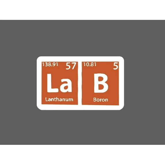 DOPASTICKER Lab Sticker Elements Sticker Phone Sticker, Latop Sticker ...