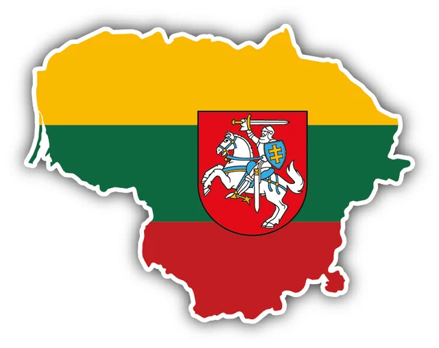 DOPASTICKER Lithuania Map Flag - DOPASTICKER Lithuania Map Flag Coat Of Arms Car Sticker Phone Decal Water Bottle Stickers Cars Stickers Water Bottle Stickers For Kids 28b18d3c 7c75 4866 B42d 0501518db5ca.aed3dea66447fb67a58c75d59a501680.webp