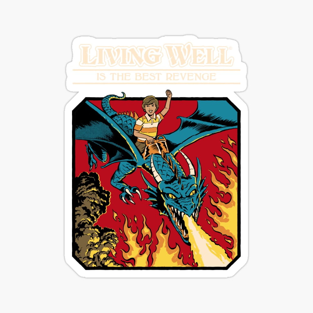 DOPASTICKER Living Well - Hot Trending Sticker Phone Decal Water Bottle ...