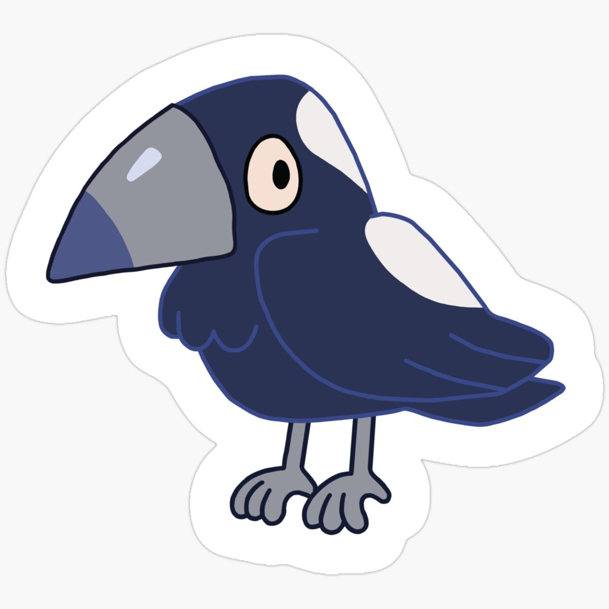 DOPASTICKER Magpie Sticker Waterproof Sticker For Water Bottles ...