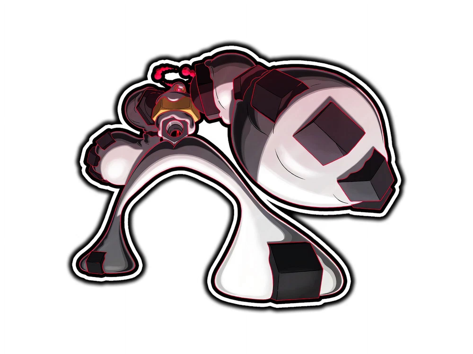 DOPASTICKER Melmetal Gigantamax Sticker Decal Phone Decal Water Bottle ...