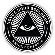 DOPASTICKER New World Order Masonic Sticker Phone Water Bottle Stickers, Cars Stickers, Water Bottle Stickers For Kids