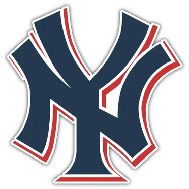 New York Yankees NY Logo Pendant - Medium Size In Sterling Silver, Gold, Or Gold Plated