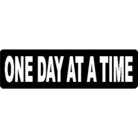 DOPASTICKER One Day At A Time Sticker Hard Hat Sticker Phone Decal ...