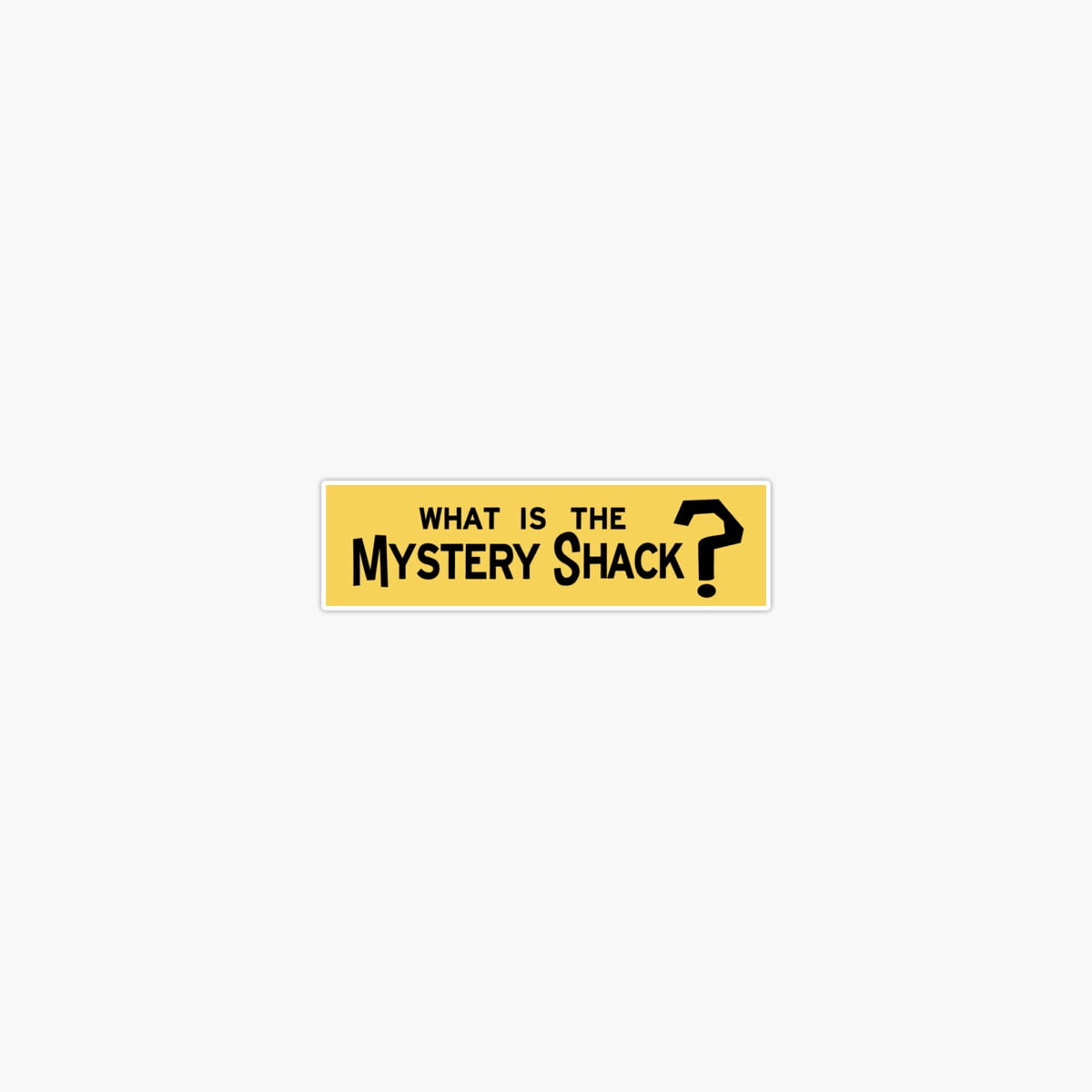 DOPASTICKER Onimmystery Shack Sticker, Phone Sticker Car Stickers ...