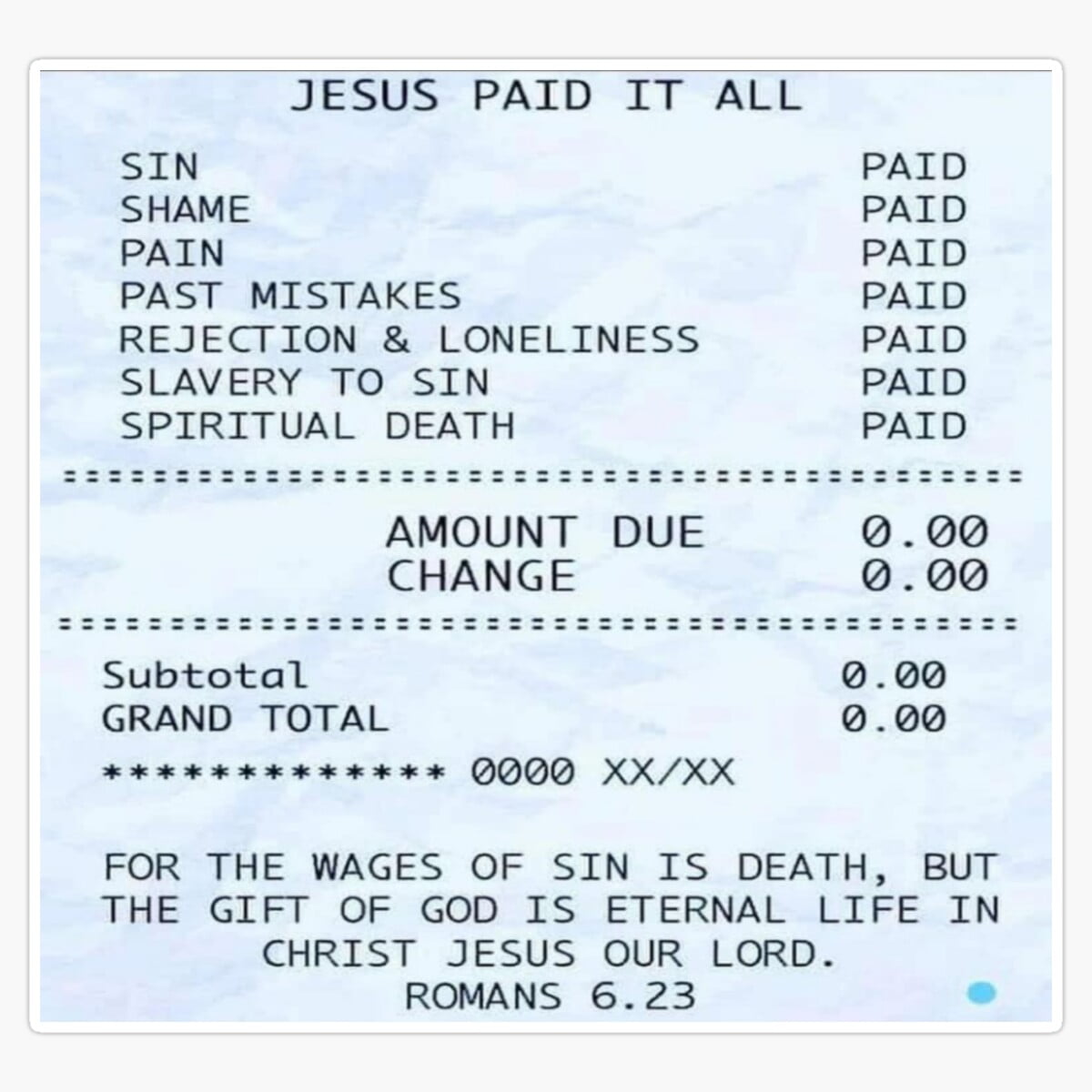 Payed Sticker DOPASTICKER Paid It All! Sticker, Phone Sticker Water Bottle Sticker ...