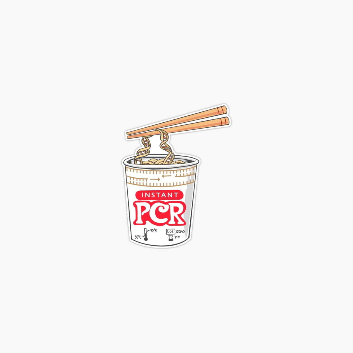 DOPASTICKER Pcr Noodles Sticker, Phone Sticker Car Stickers, Birthday ...