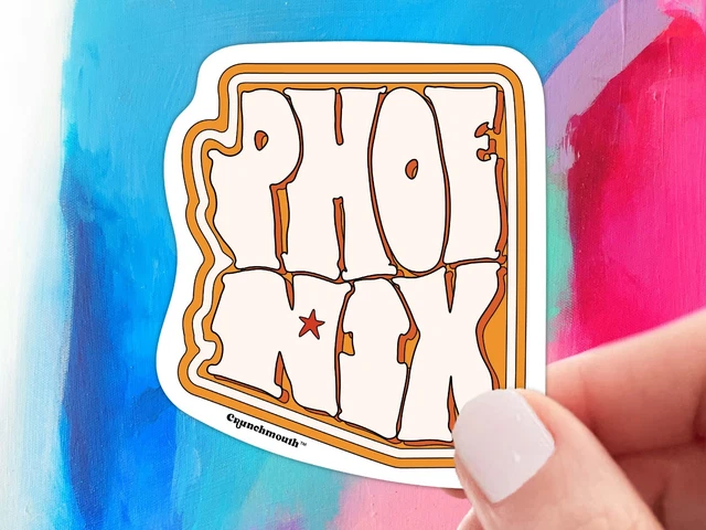DOPASTICKER Phoenix Arizona Sticker For Laptop, Car, Cooler Phone Decal ...