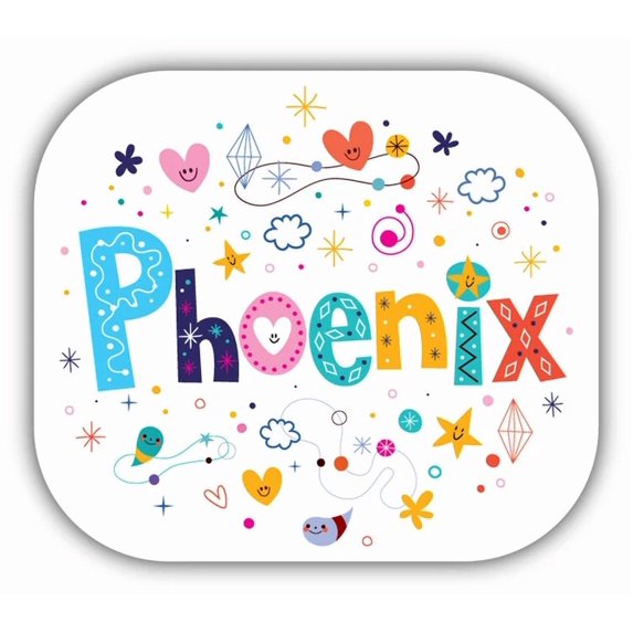 DOPASTICKER Phoenix City Label Usa Sticker Decal Phone Decal Water ...