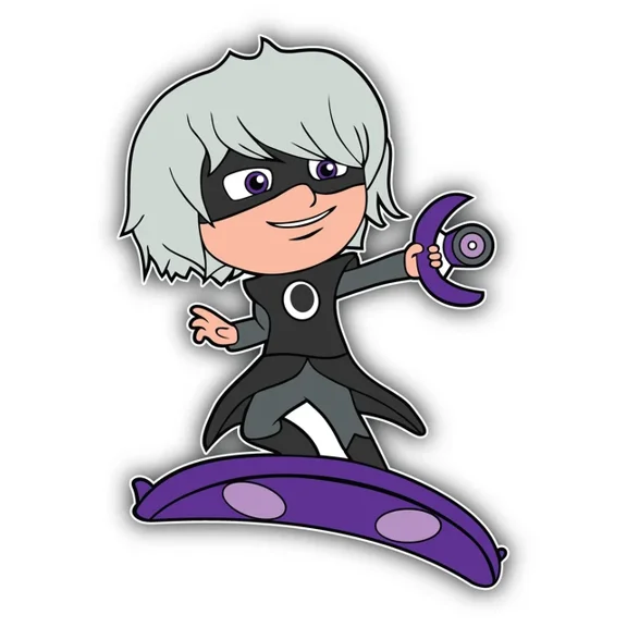 DOPASTICKER Pj Masks Cartoon Luna Girl Sticker Decal Phone Decal Water Bottle Stickers, Cars Stickers, Water Bottle Stickers For Kids