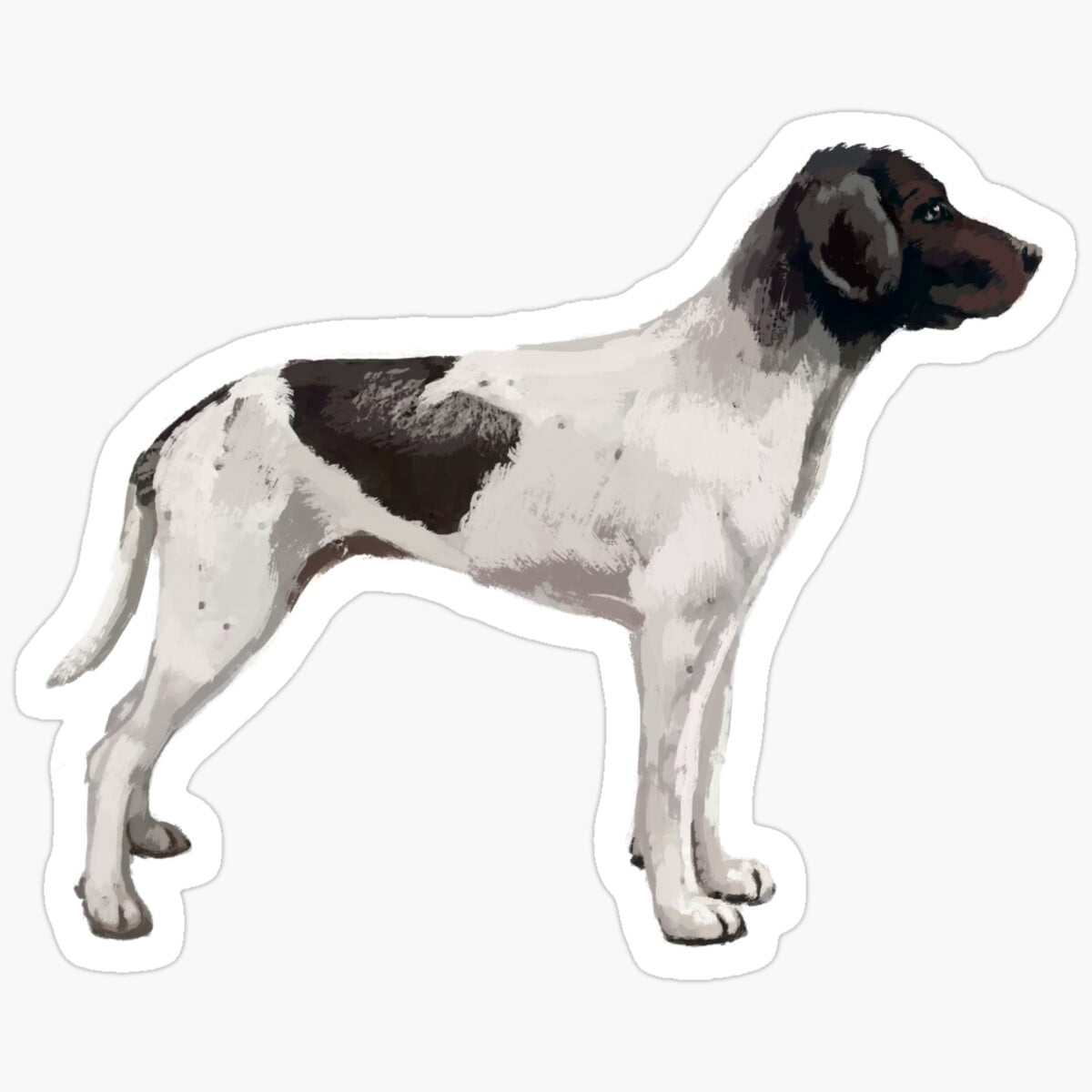 DOPASTICKER Pointer Gift Dog Owners Sticker, Waterproof Decal For Pet ...