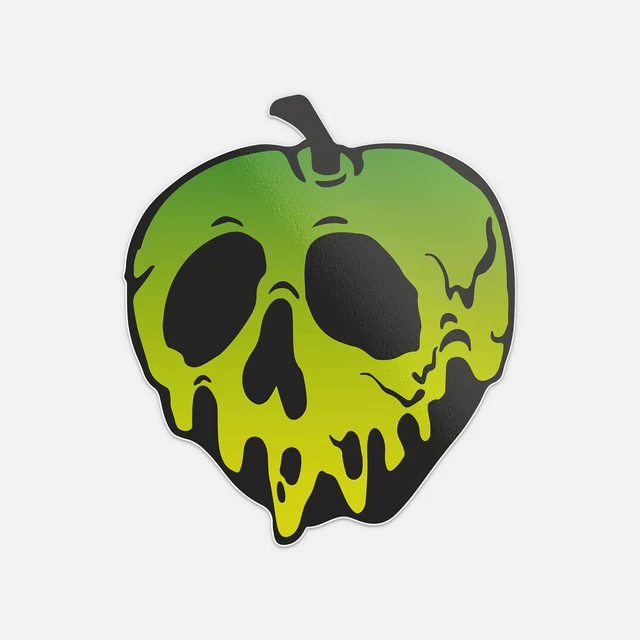 DOPASTICKER Poison Apple Sticker Phone Decal Water Bottle Stickers ...