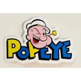 thumbnail image 2 of Oyl Olive Popeye Cartoon Vinyl Sticker - Waterproof Decal For Car, Laptop, Phone, Wall Art 2 of 6