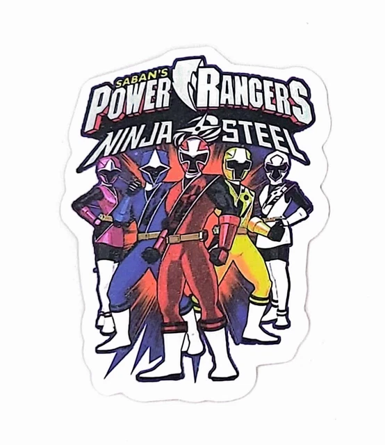 DOPASTICKER Power Rangers Ninja Steel Ranger Team Sticker Phone Decal ...