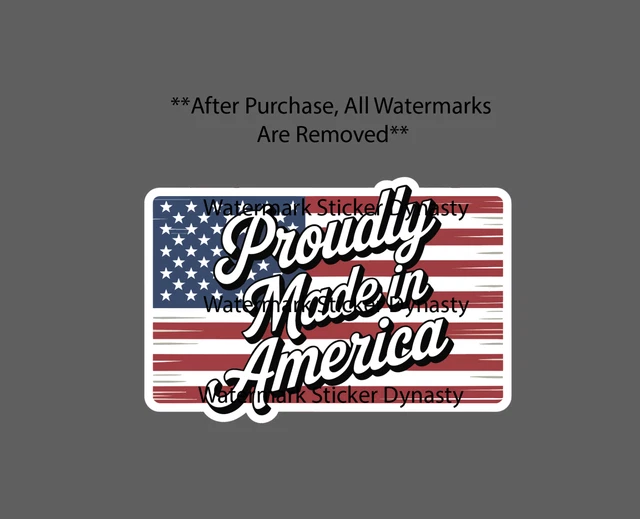 Thin Red Line USA Flag Decal Sticker – 5"x3" Vinyl Bumper Sticker For Cars & Trucks | Supports Firefighters