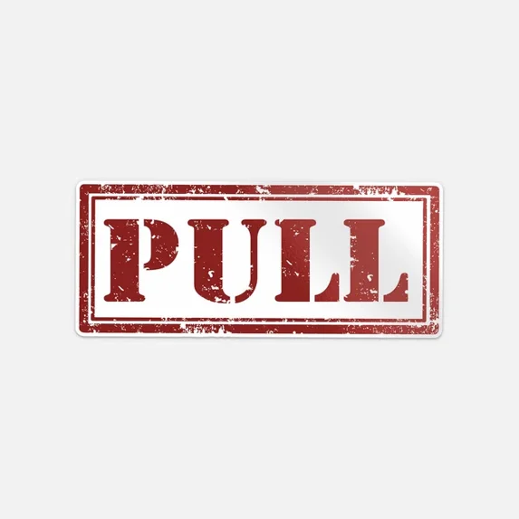 DOPASTICKER Pull Grunge Sticker Phone Water Bottle Stickers, Cars ...