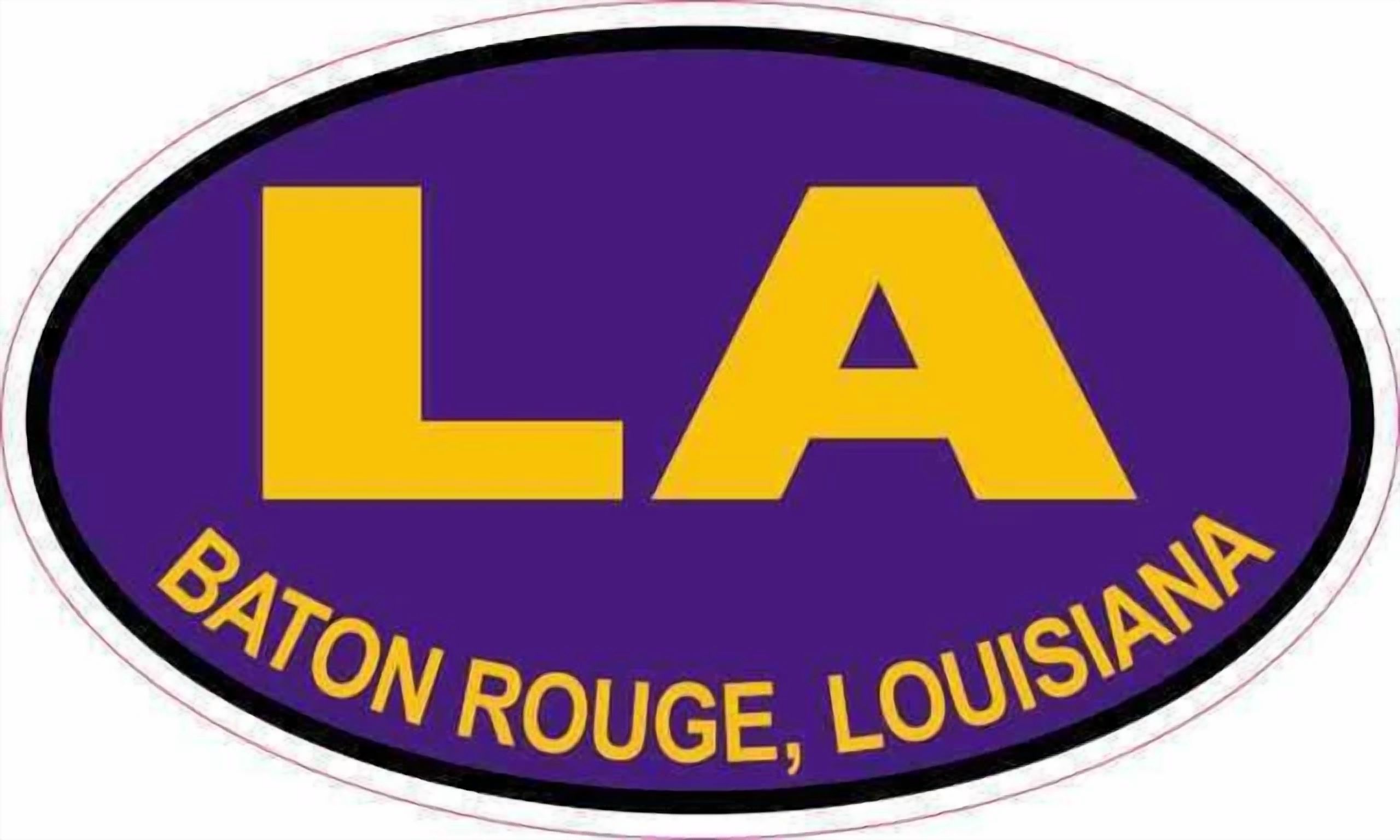 DOPASTICKER Purple Gold Baton Rouge Louisiana Sticker Phone Sticker ...