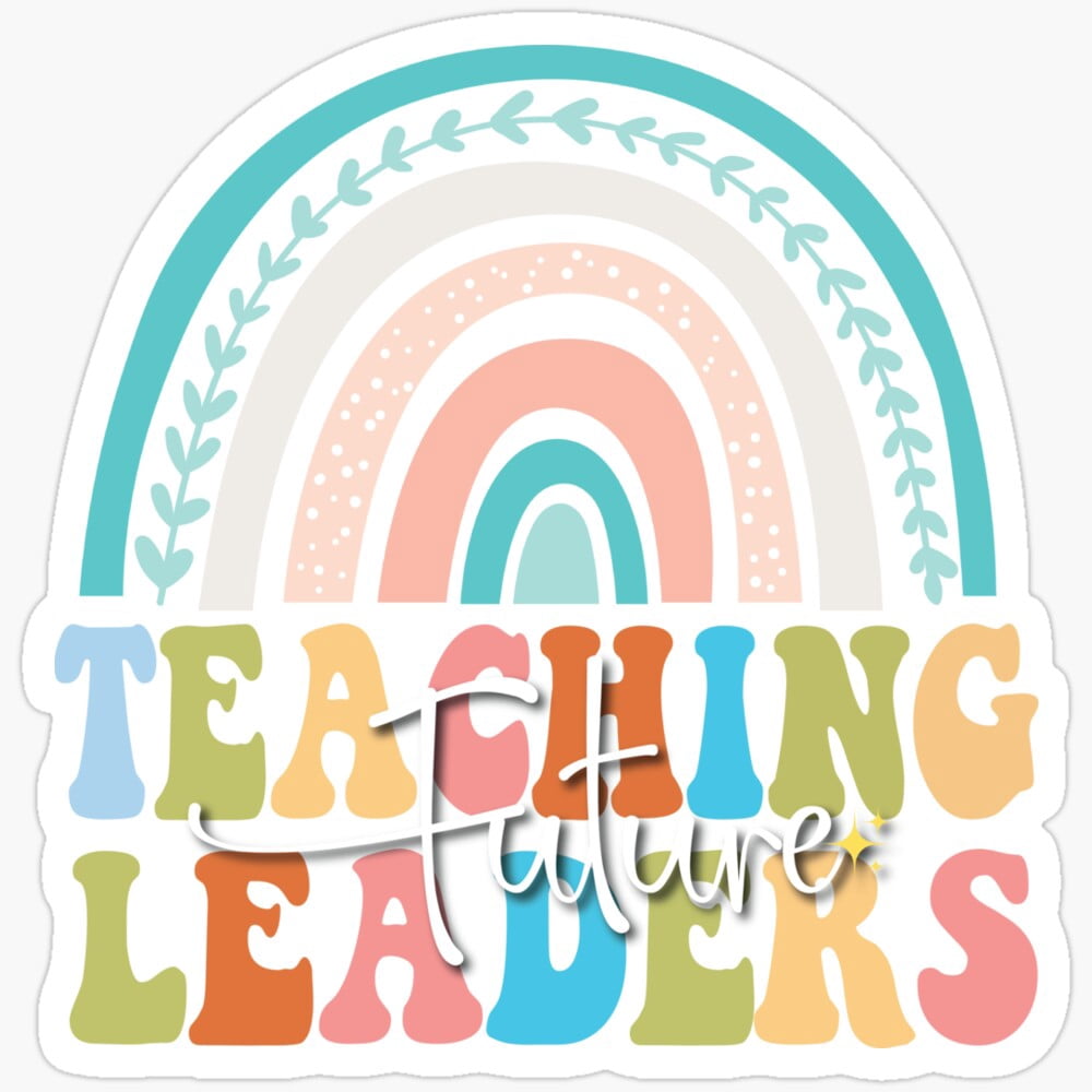 DOPASTICKER Rainbow Retro Teaching Future Leaders Design For Educators ...