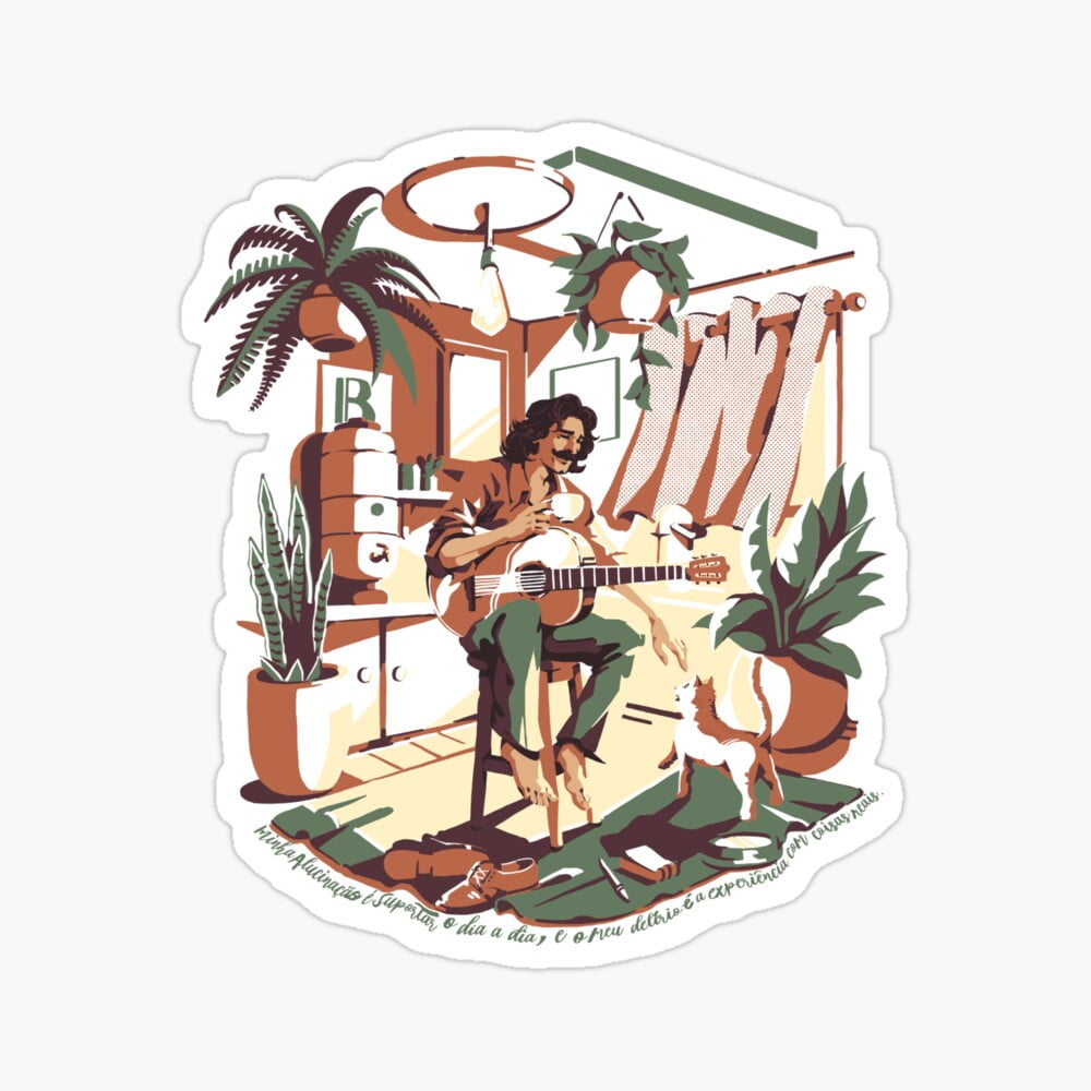 DOPASTICKER Rapaz Latino Americano - Hot Trending Sticker Phone Decal ...
