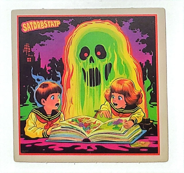 DOPASTICKER Retro 70S Vintage Style Surreal Fantasy Horror Anime ...