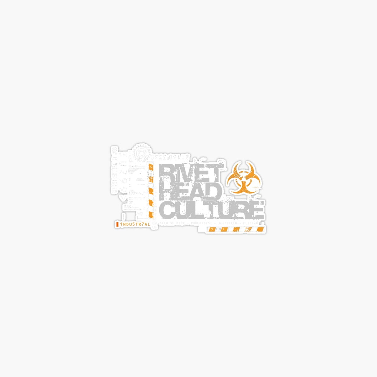 DOPASTICKER Rivet Head Culture Sticker Phone Sticker, Latop Sticker ...