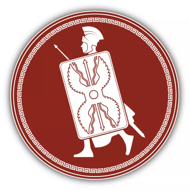 DOPASTICKER Roman Soldier Label Sticker Decal Phone Decal Water Bottle ...