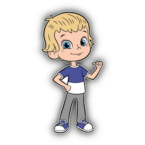 DOPASTICKER Rusty Rivets Cartoon Liam Sticker Decal Phone Decal Water ...