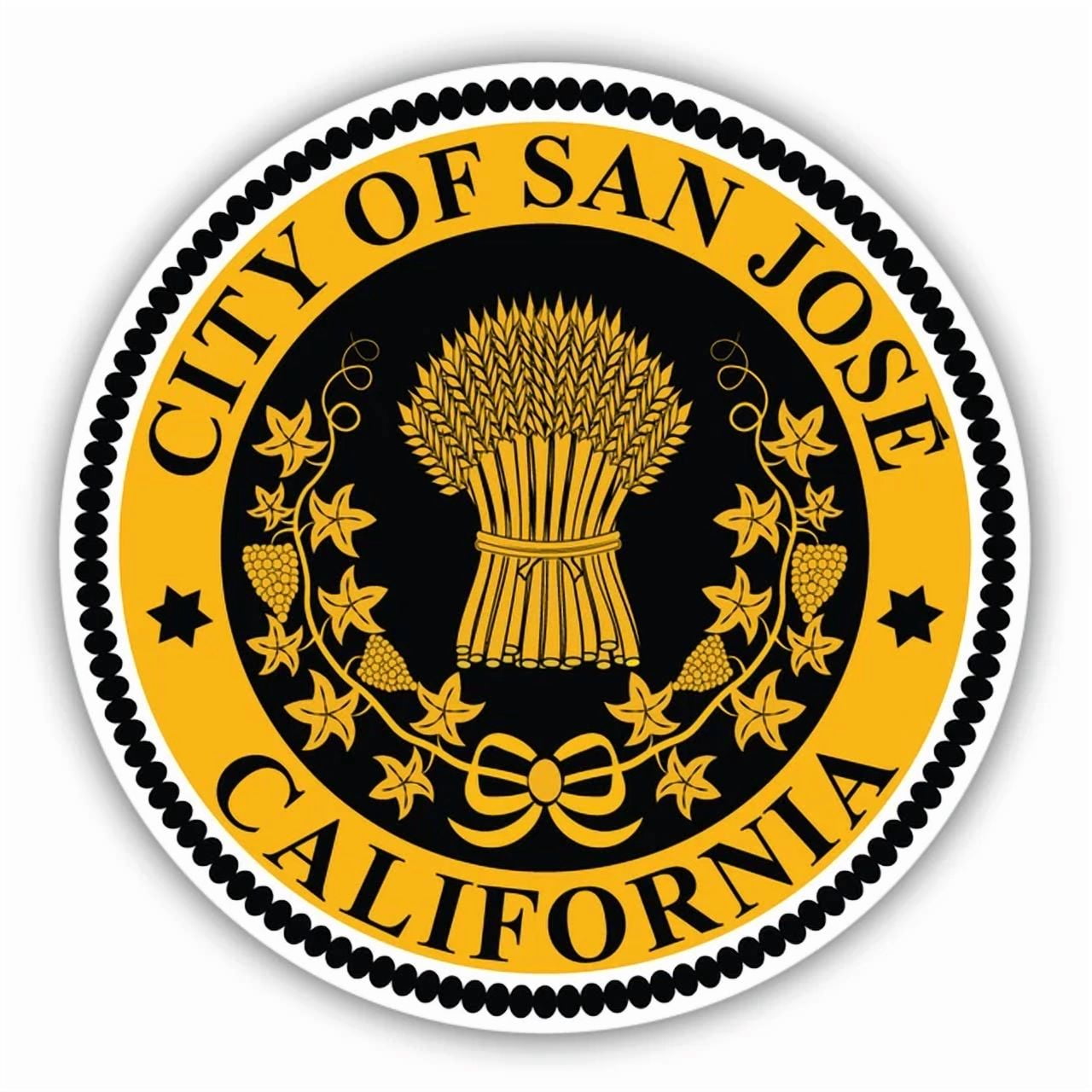 DOPASTICKER San Jose City California - DOPASTICKER San Jose City California Usa Badge Sticker Decal Phone Decal Water Bottle Stickers Cars Stickers Water Bottle Stickers For Kids C18f72d4 209b 4f80 B641 0817a99388bb.06de73e26f2cab4b2634ffbe9a3a5031