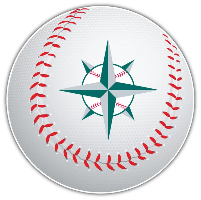 DOPASTICKER Seattle Mariners Baseball Sport Logo Car Sticker Phone ...