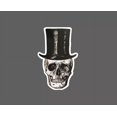 DOPASTICKER Skull Top Hat Sticker Dead Sticker Phone Sticker, Latop ...