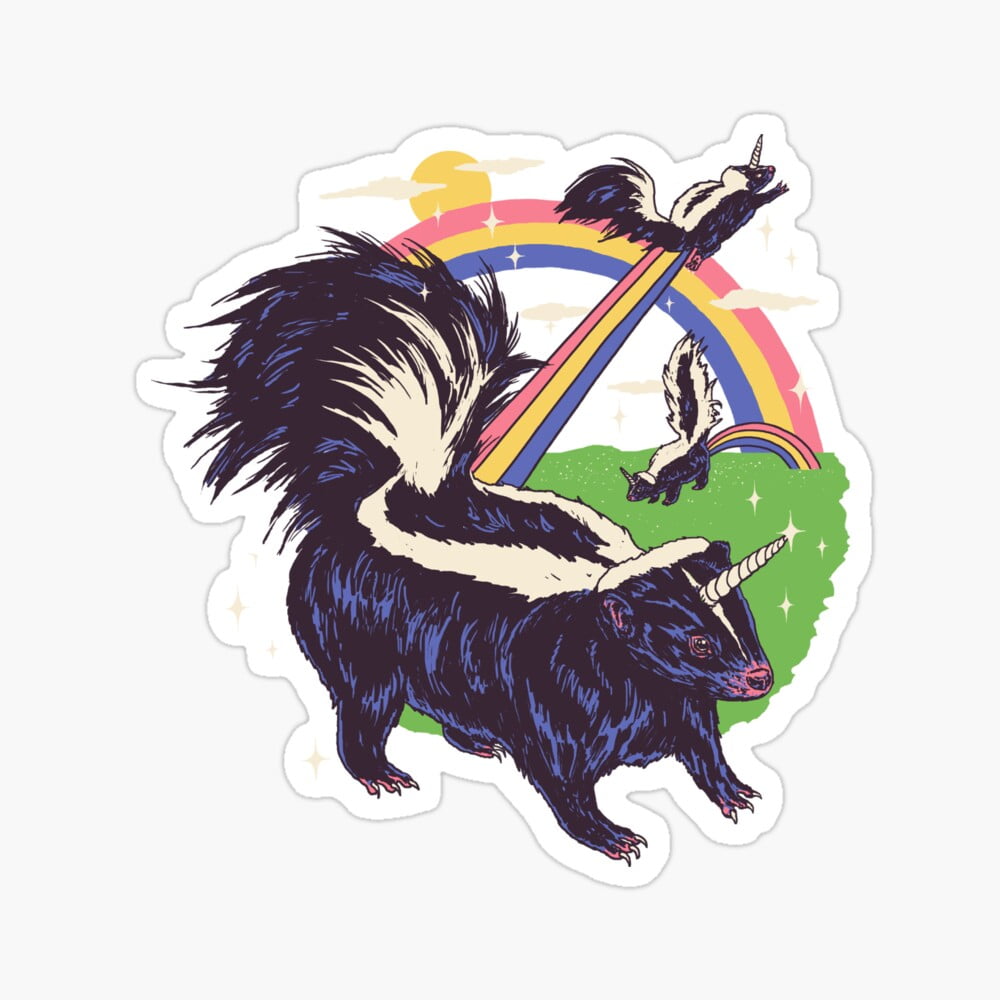 DOPASTICKER Smelly Rainbows - Hot Trending Sticker Phone Decal Water ...