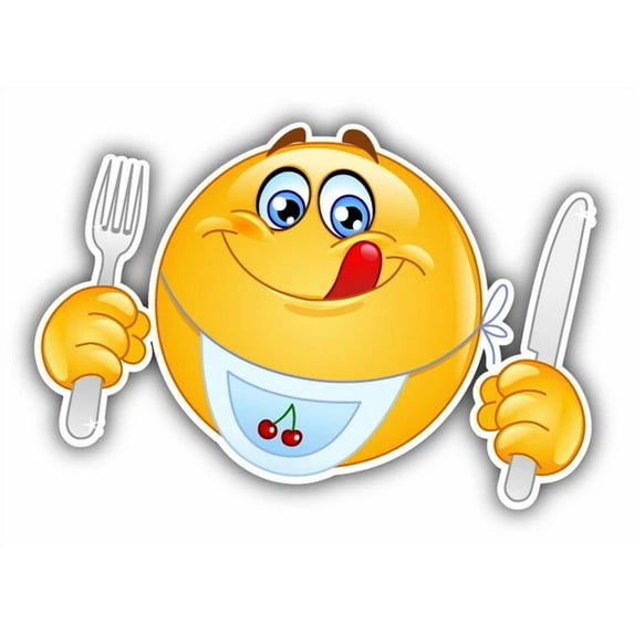 DOPASTICKER Smile Eating Car Sticker Phone Water Bottle Stickers, Cars ...