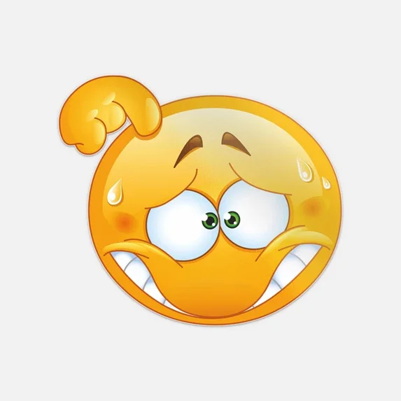 DOPASTICKER Smiley Guilty Sticker Decal Phone Decal Water Bottle ...