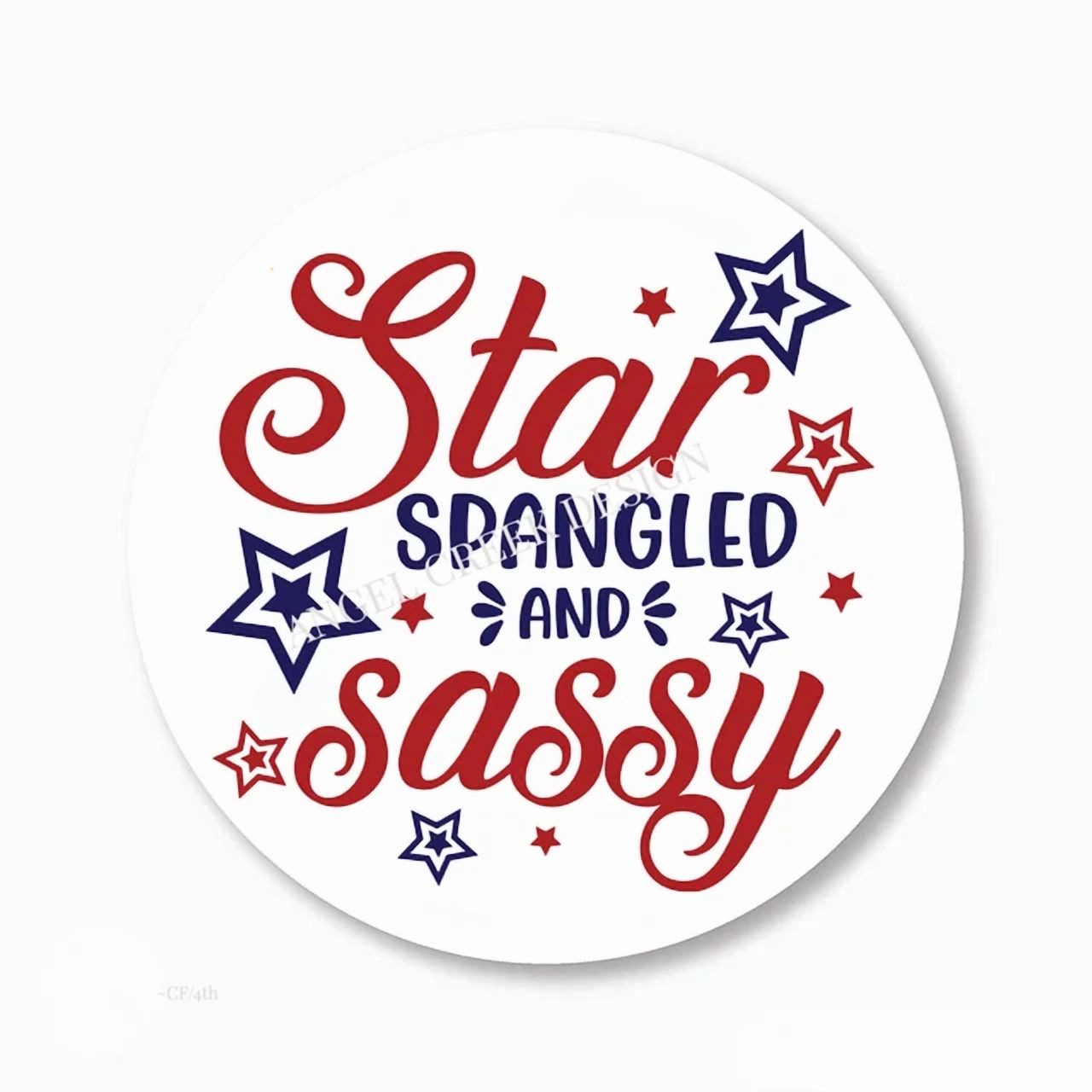Spangle Sticker DOPASTICKER Star Spangled And 4Th Of July Stickers Usa Phone Decal ...