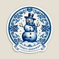 DOPASTICKER Stay Frosty - Delft Blue Netherlands Art- Dutch Heritage ...