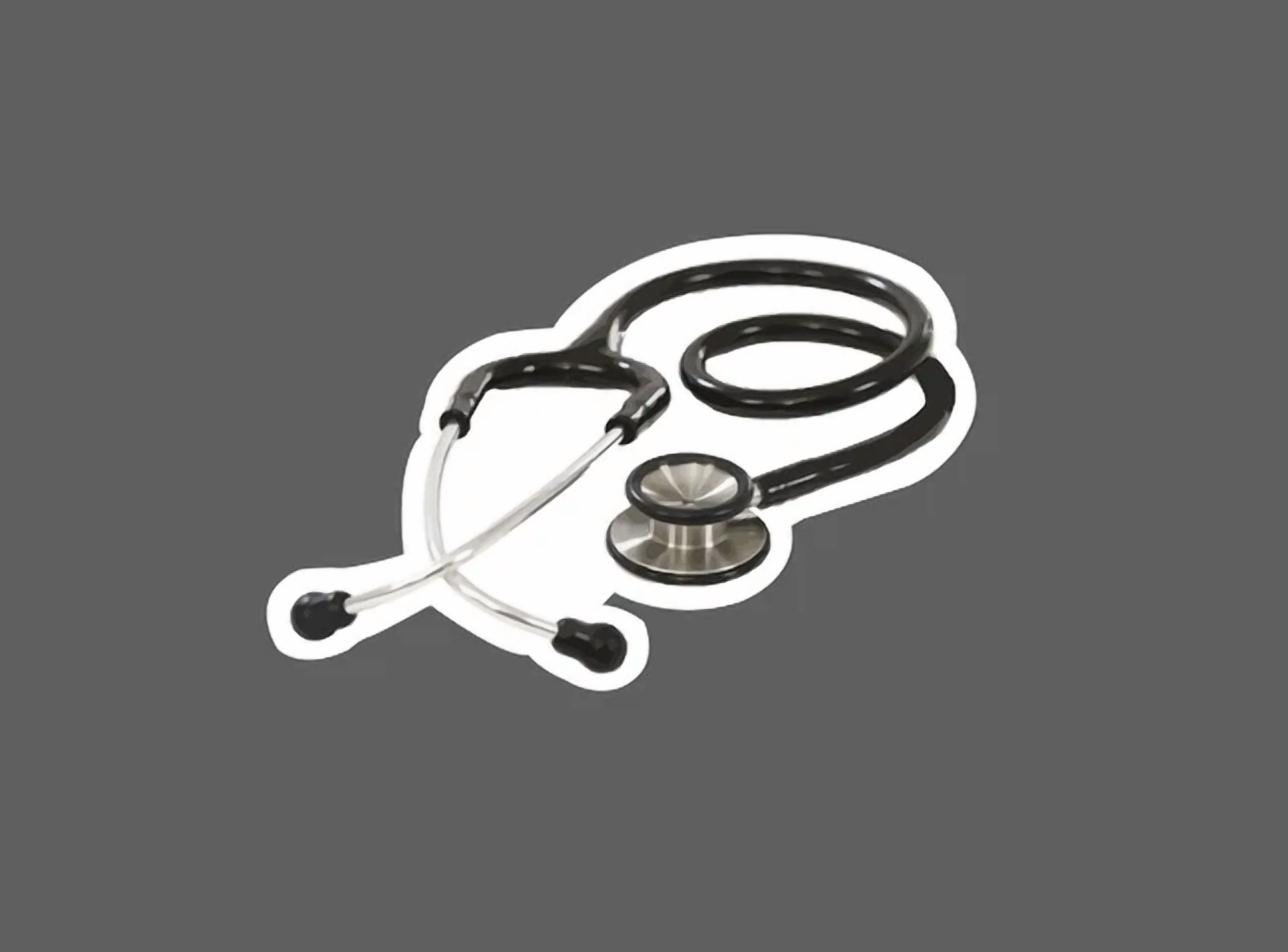 DOPASTICKER Stethoscope Sticker Doctor Medical Nurse Biometrics Sticker ...