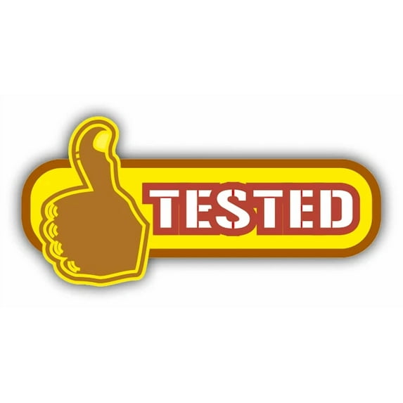DOPASTICKER Tested Sticker Decal Phone Decal Water Bottle Stickers ...