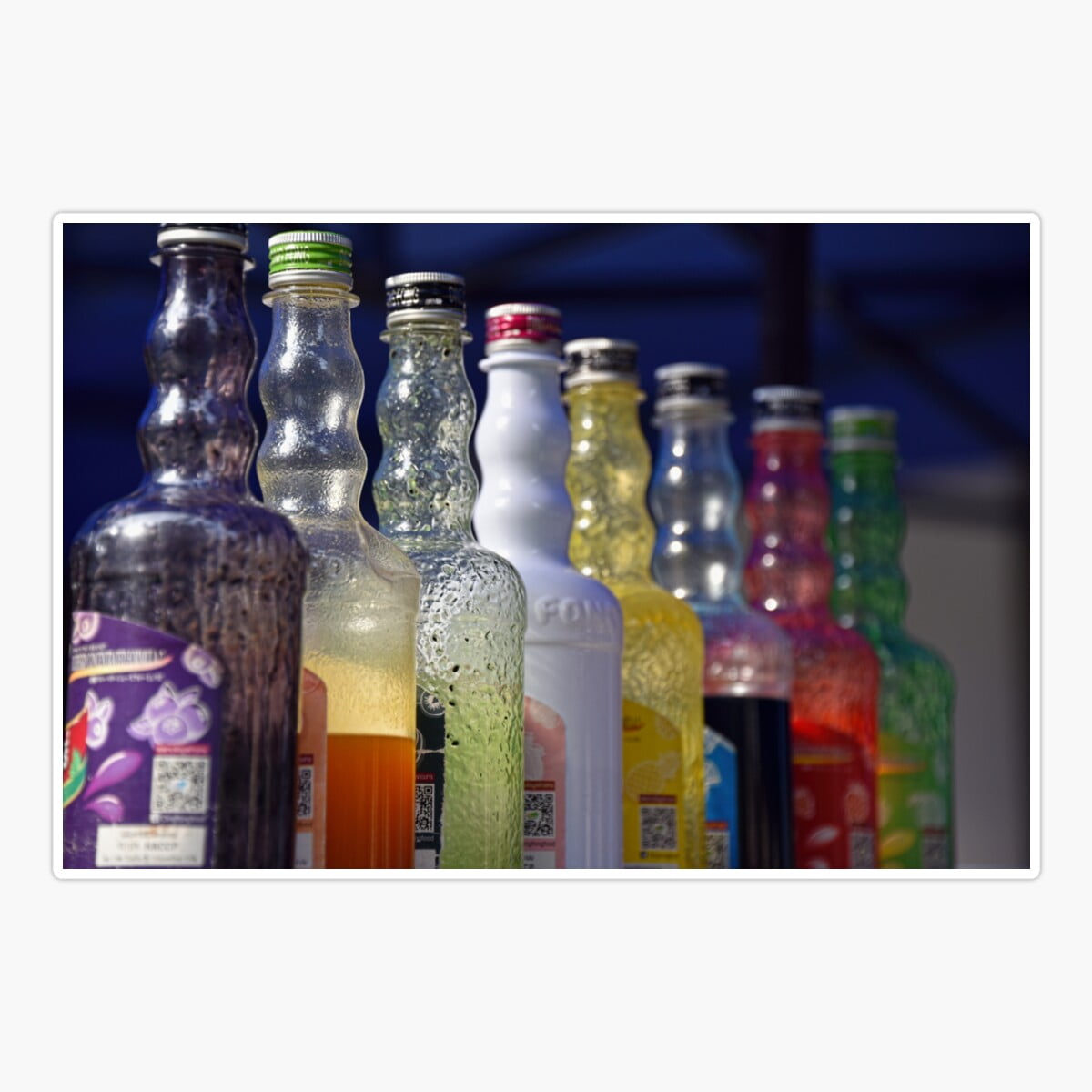 DOPASTICKER The Beverage Mixers Around Thailand Sticker, Phone Sticker