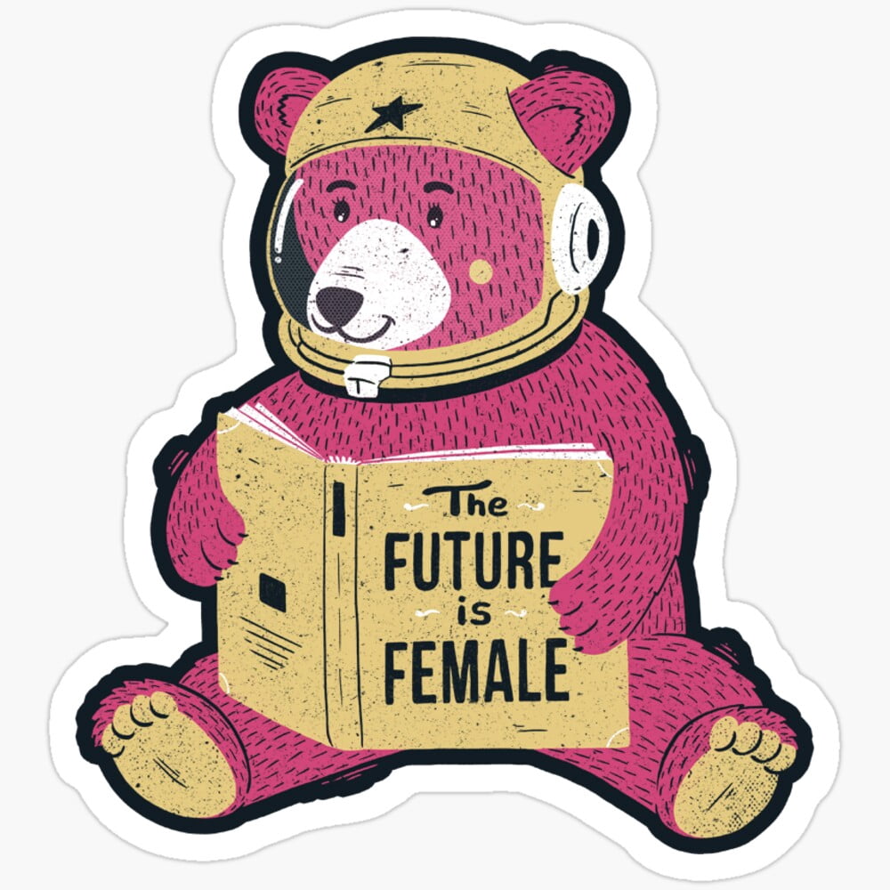 Future Humans Stickers DOPASTICKER The Future Is Female Perfect Gift Everyone Phone Decal ...